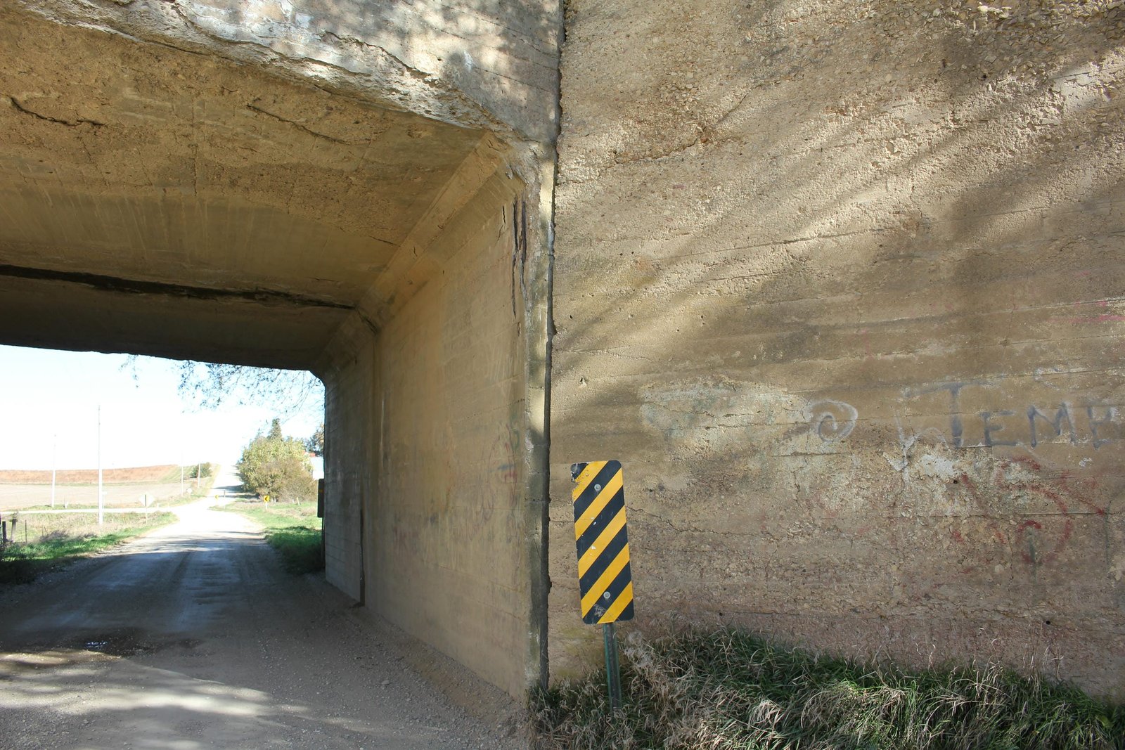 East abutment